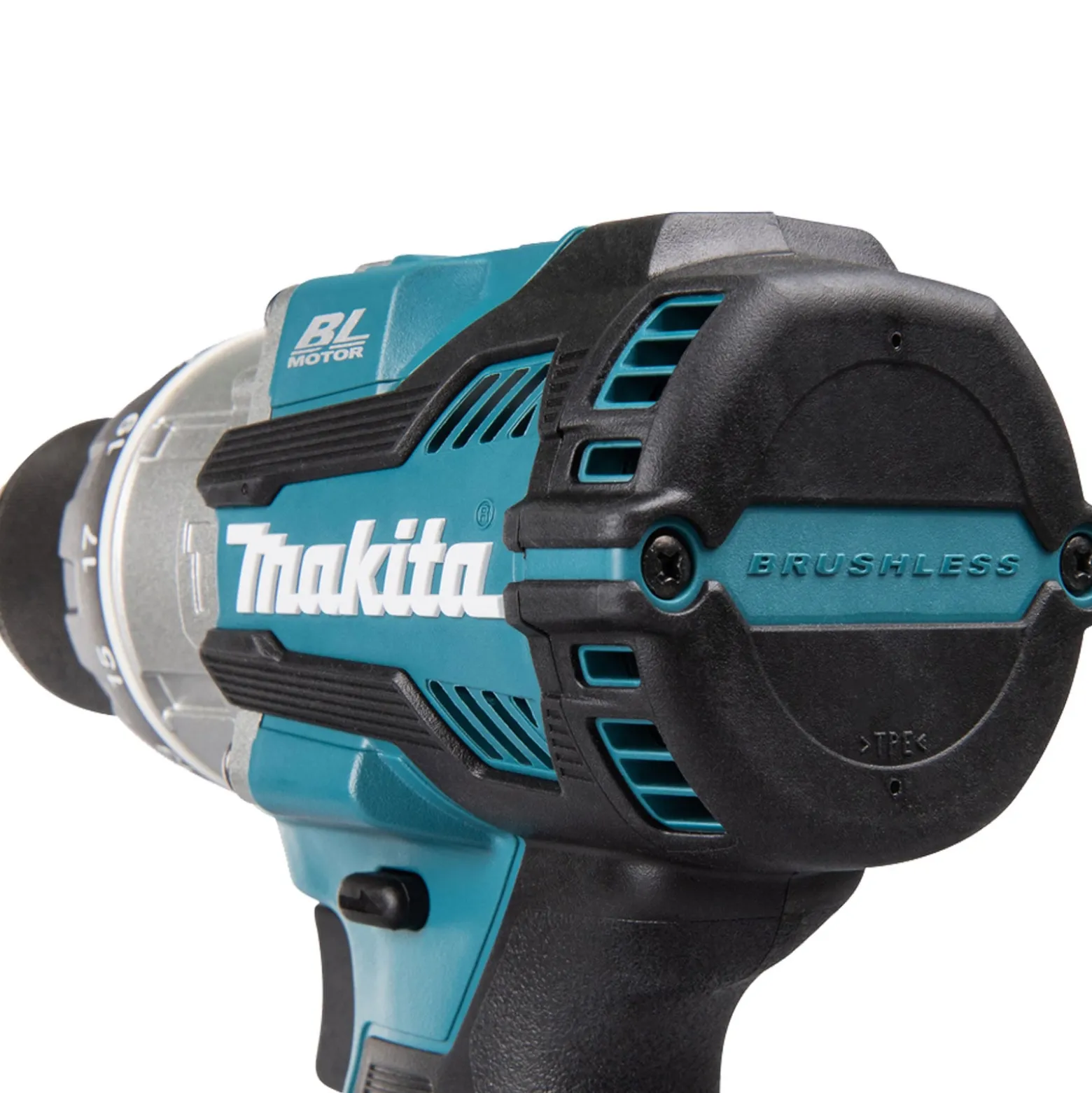 Makita DHP489RTJ Akku-Schlagbohrschrauber 18 V / 2x 5,0 Ah Akku + Ladegerät im MAKPAC