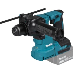 Makita DHR183RTWJ Akku-Kombihammer für SDS-PLUS 18V / 2x 5,0 Ah Akku + Ladegerät mit Staubabsaugung DX16 im MAKPAC