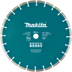 Makita Diamanttrennscheibe nass / trocken 355x25,4 mm - E-23226