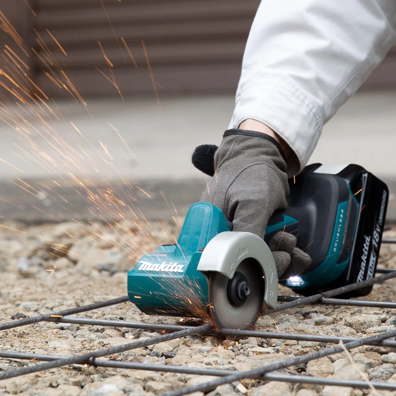 Makita DMC300Z Akku-Winkelschleifer Ø 76 mm 18 V Solo