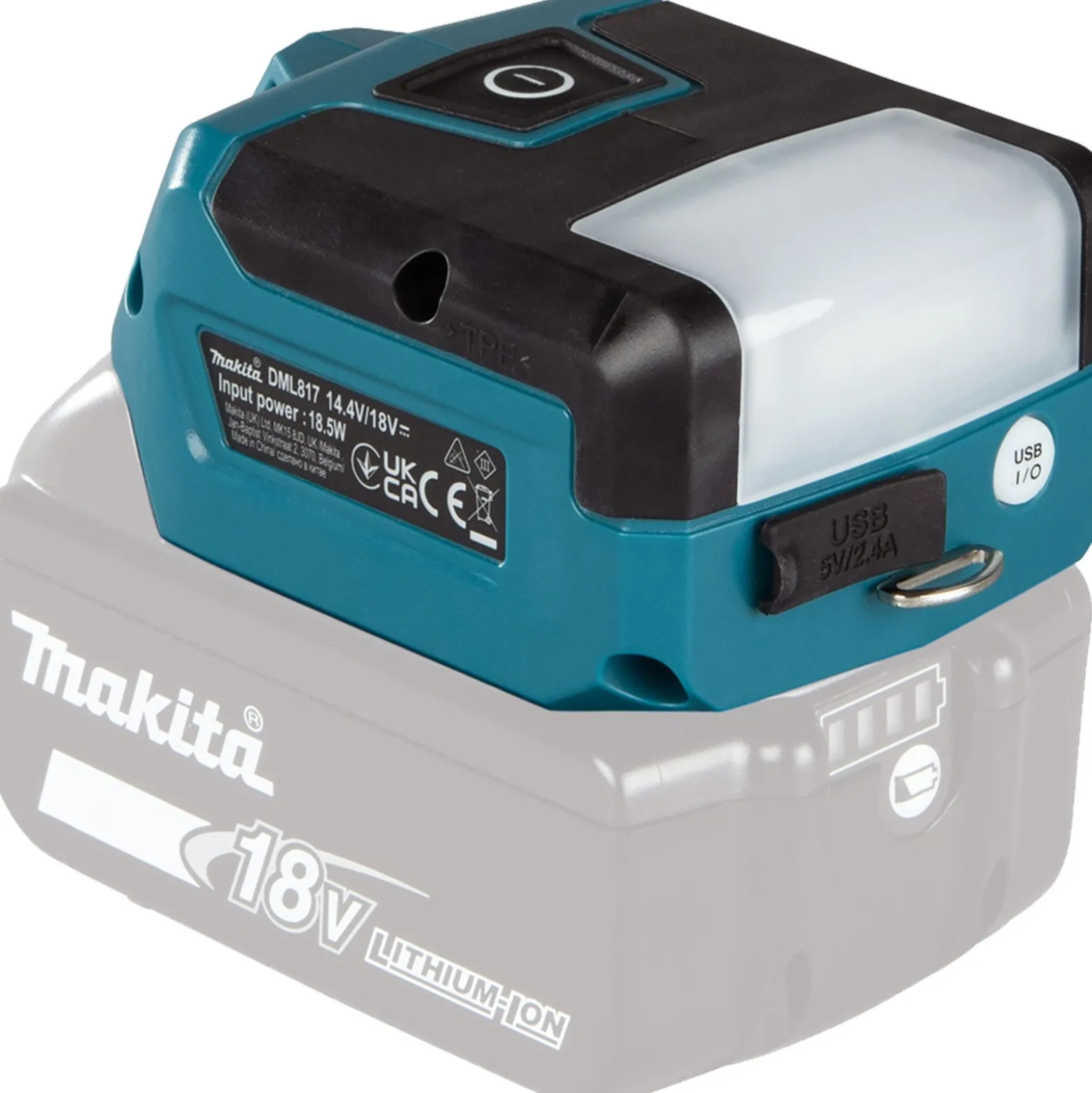 Makita DML817 LED-Akku-Taschenlampe 18 V Solo