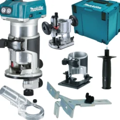 Makita DRT50ZJX2 Akku-Multifunktionsfräse 18 V im Makpac