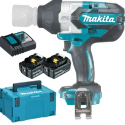 Makita DTW1001RTJ Akku-Schlagschrauber 18 V / 2x 5,0 Ah Akku + Ladegerät im Makpac - DTW1001