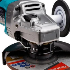 Makita GA008GM201 Akku-Winkelschleifer Ø 125 mm 40 V max. / 2x 4,0 Ah Akku + Ladegerät im MAKPAC