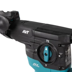 Makita HR009GZ Akku-Kombihammer 40V max. mit Schnellwechselfutter/ 2x 4,0 Ah Akku + Ladegerät im Transportkoffer