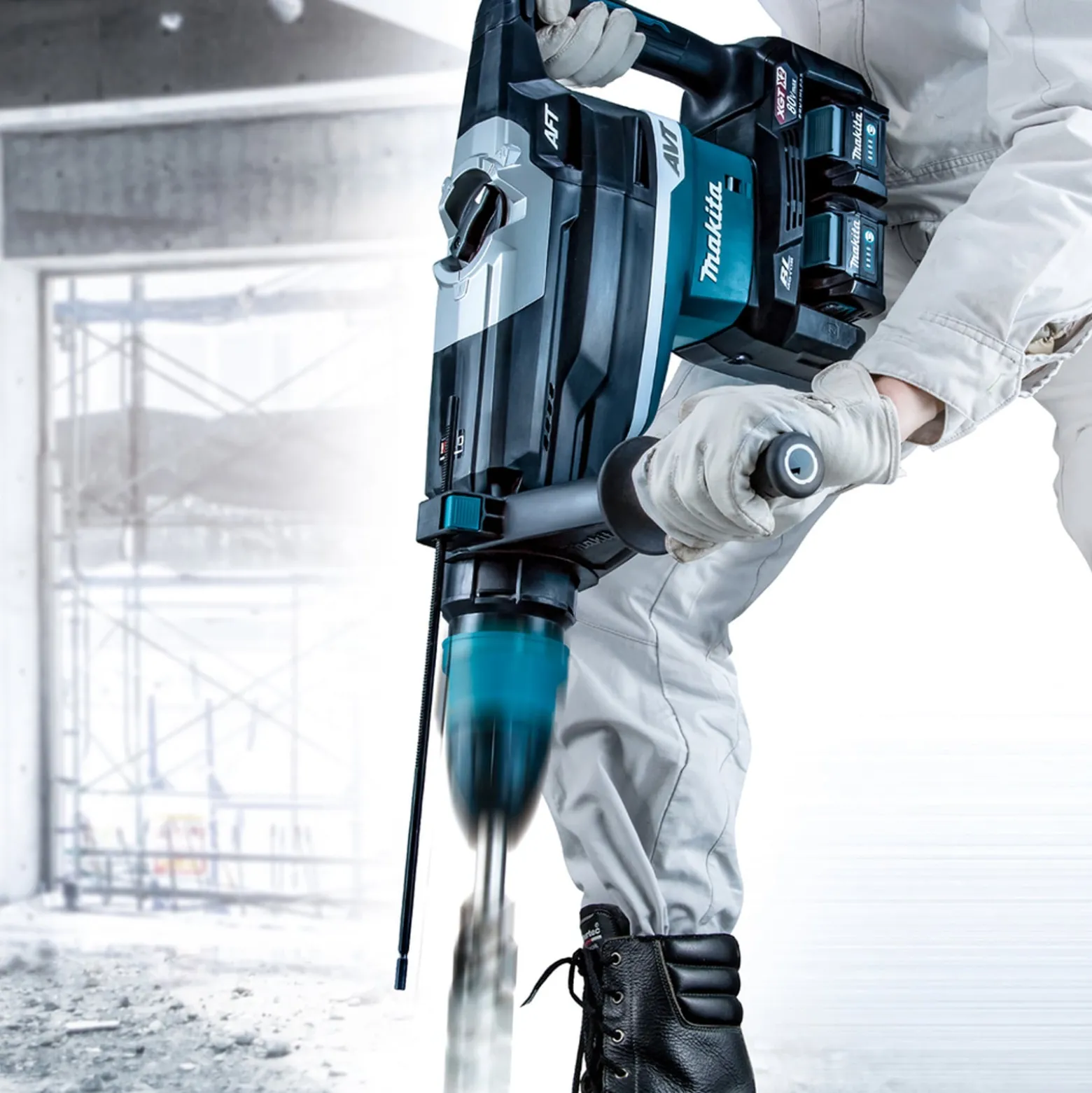 Makita HR006GZ Akku-Kombihammer SDS-MAX 2x40V max. Solo