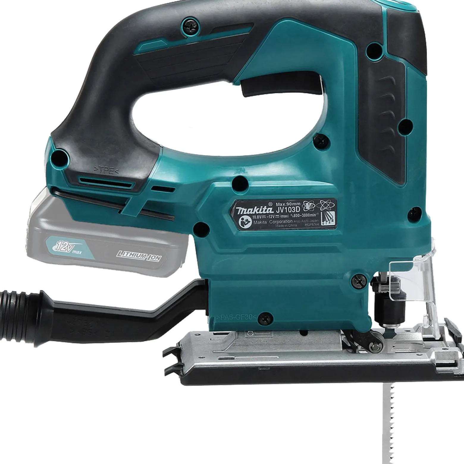 Makita JV103DZ Akku-Pendelhubstichsäge 12 V max. Solo