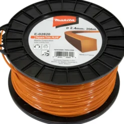 Makita Mähfaden 4kant 2,4 mm x 206 m - E-02820
