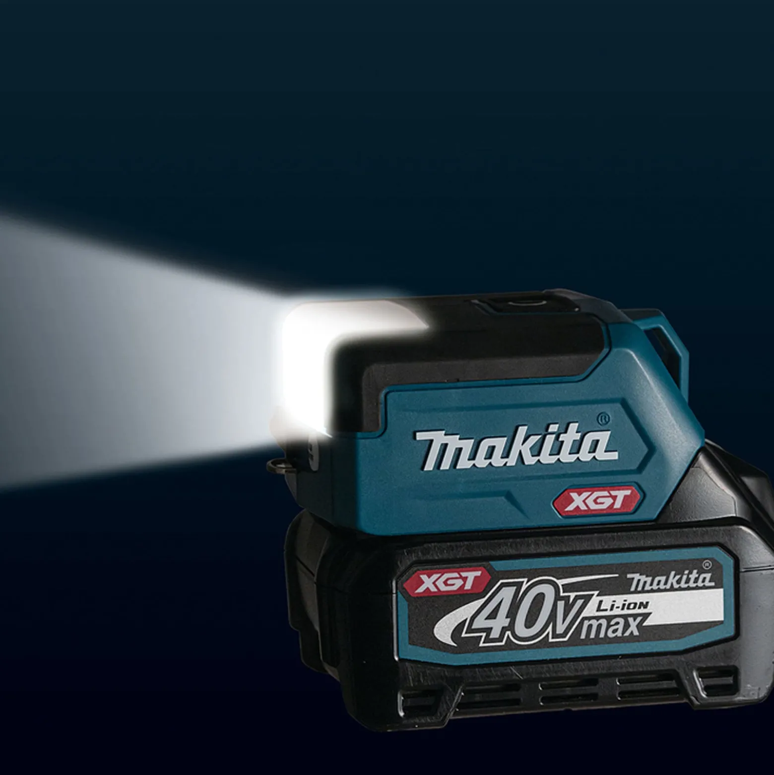 Makita ML011G LED-Akku-Taschenlampe 40 V max. Solo