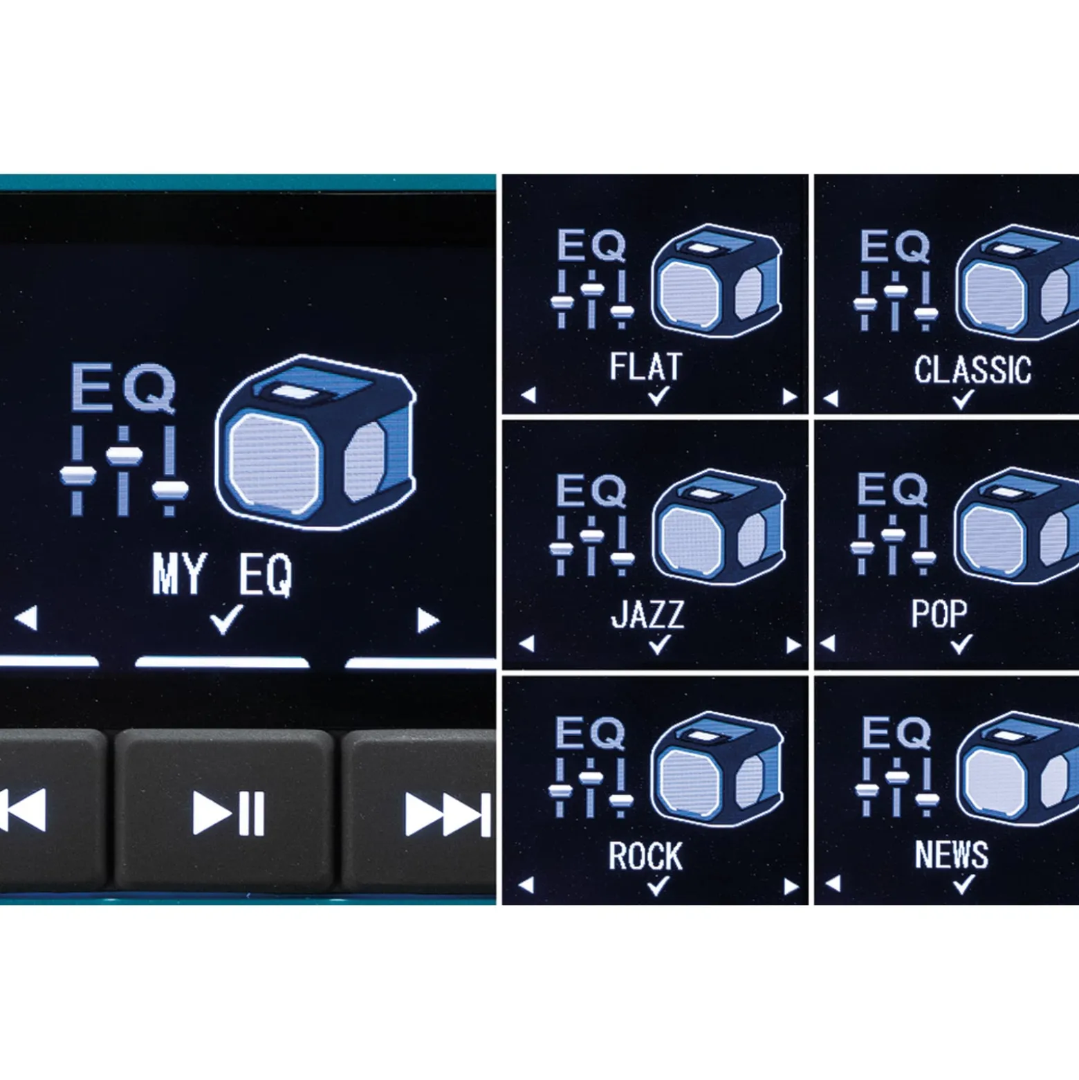 Makita MR014G Bluetooth-Lautsprecher 40V max. - 18V / 230V Solo