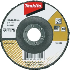Makita Reinigungsscheibe schwarz 125 mm glasfaserverstärkt - B-28983