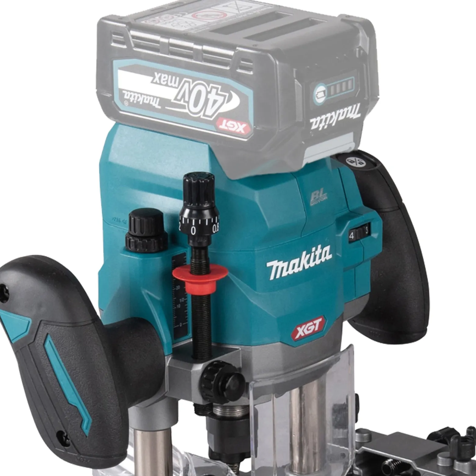 Makita RP001GZ Akku-Oberfräse 40V max. Solo