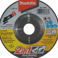 Makita Schruppscheibe 2in1 125 mm - B-51655