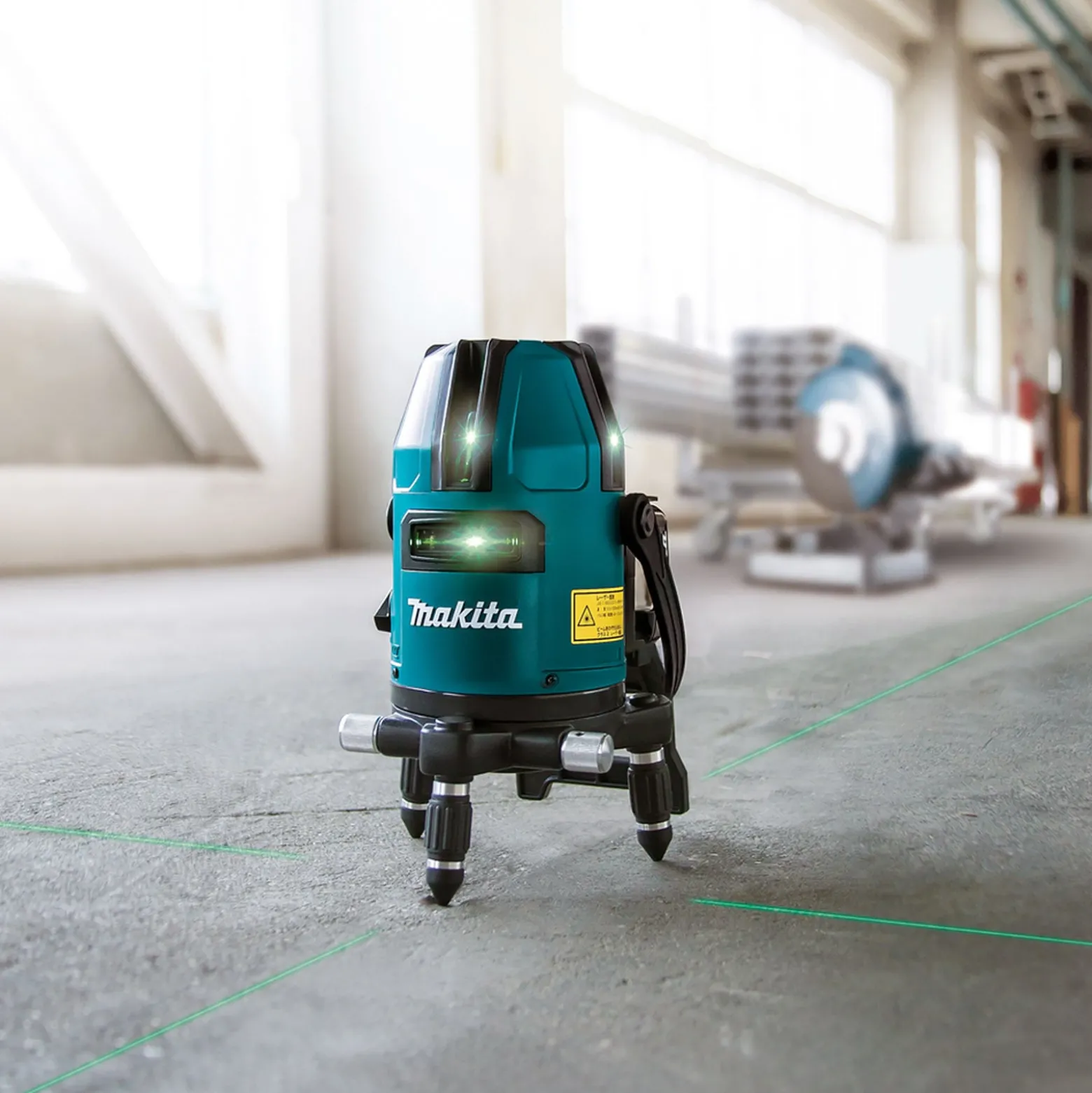 Makita SK40GDZ Akku-Multi Linienlaser grün 12 V max. Solo in Transporttasche