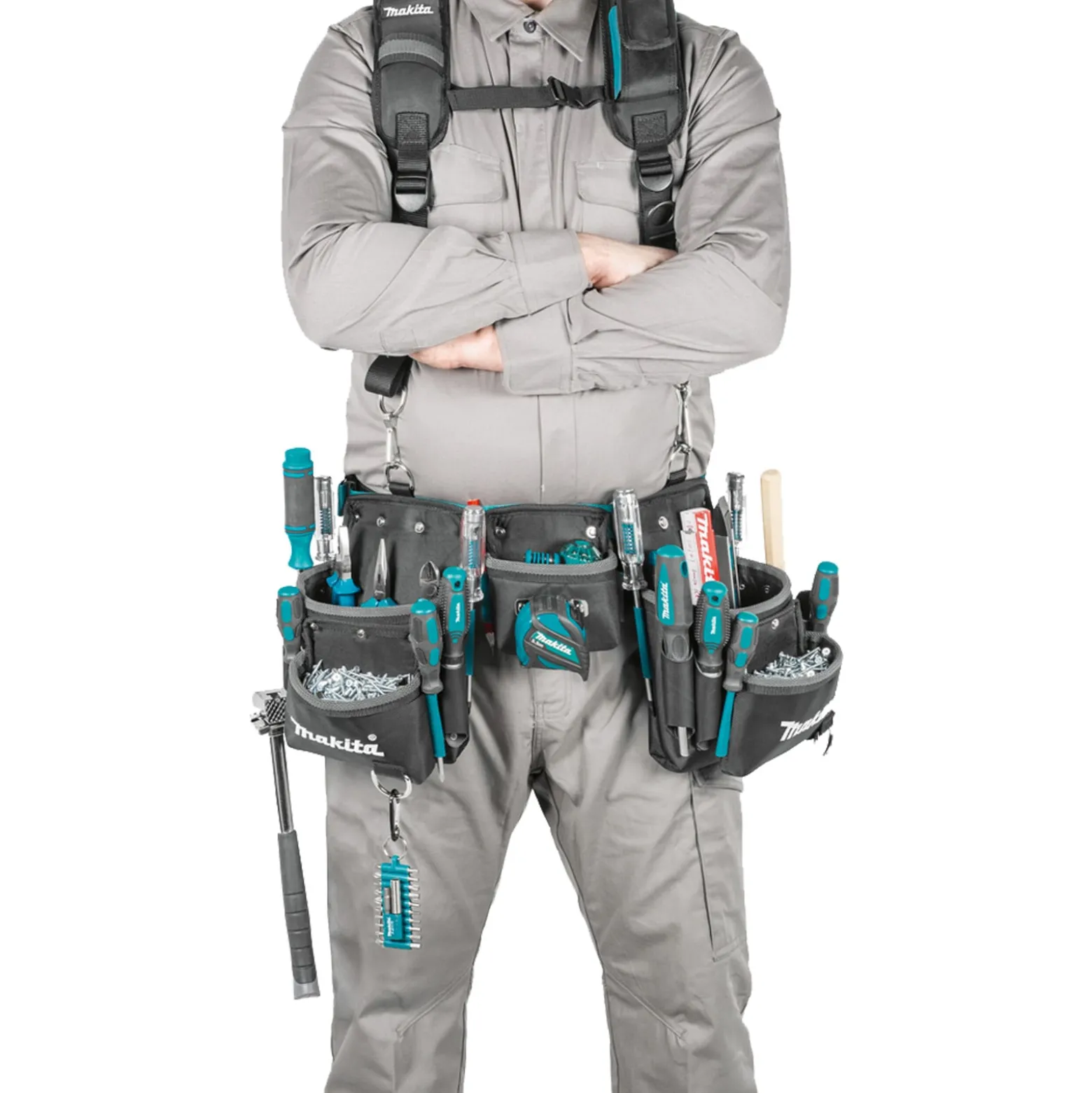 Makita 3-Taschen Hüftgurt-Set - E-15229