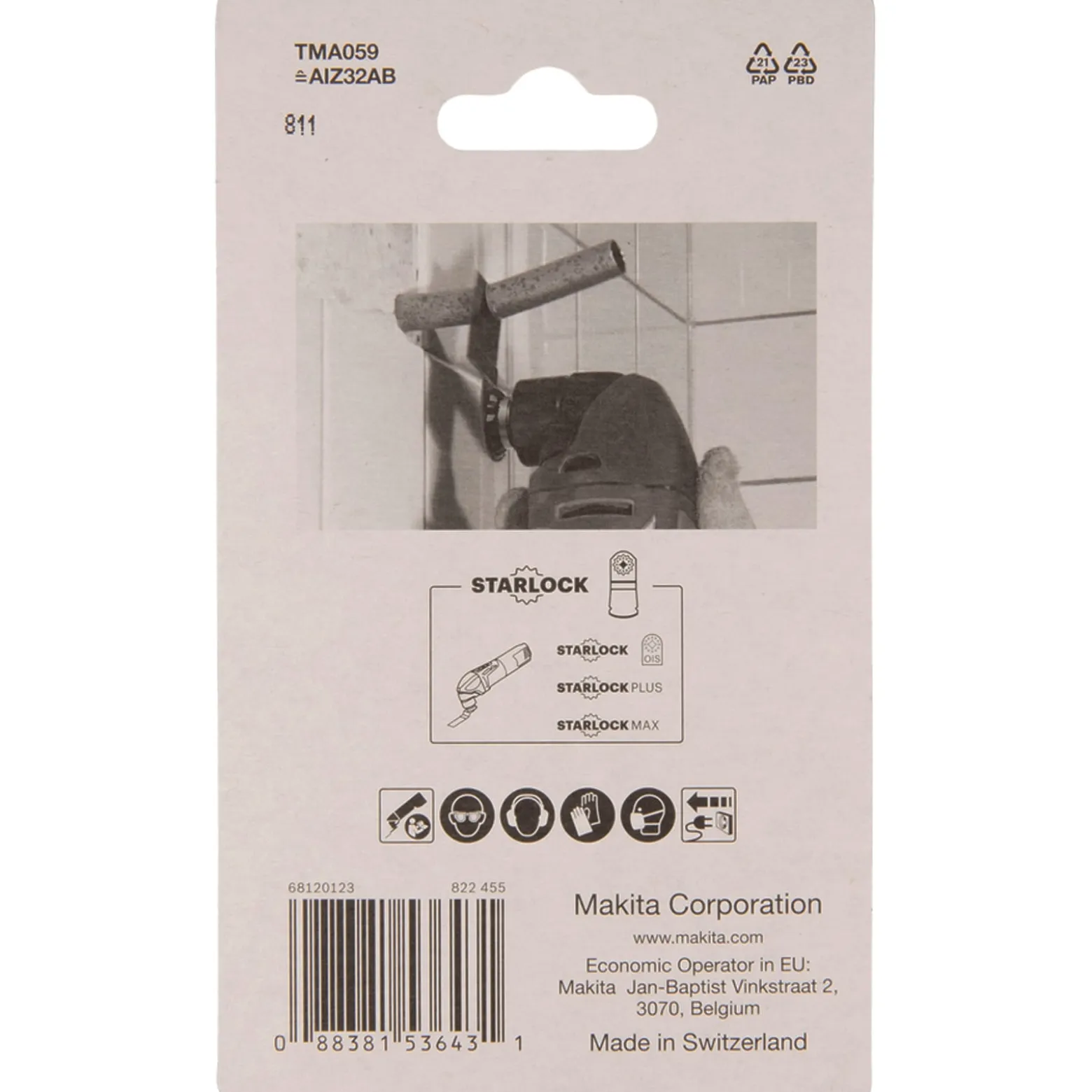 Makita Tauchsägeblatt 32 mm TMA059 - B-64939