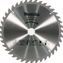 Makita TCT Sägeblatt 260x40Zx30 mm - D-77322