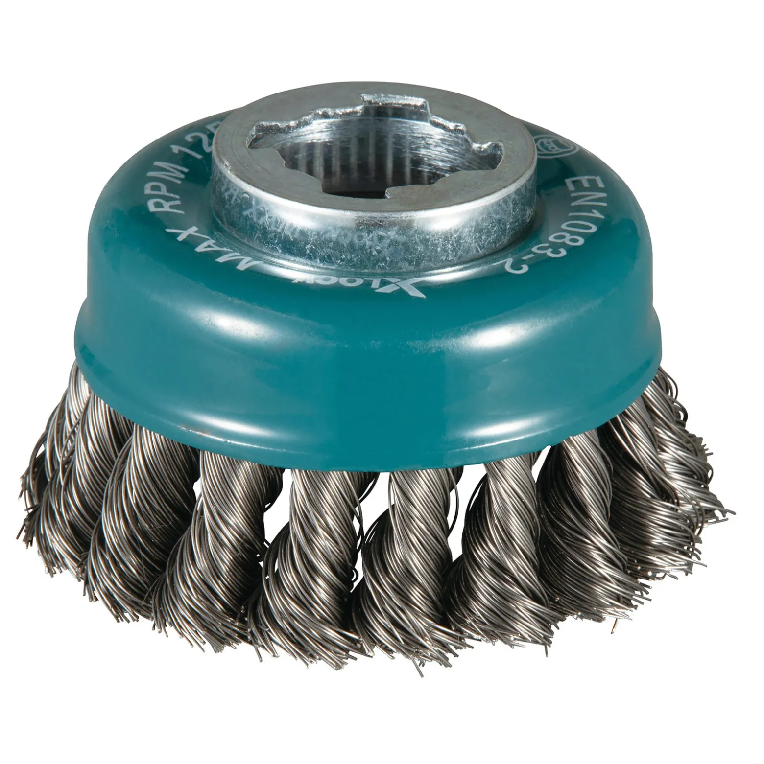 Makita Topfbürste 80 mm Metall X-Lock - D-73374