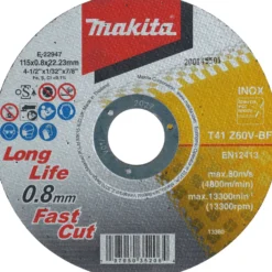 Makita Trennscheibe 115x0,8 mm INOX - E-22947-12