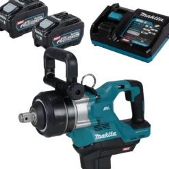 Makita TW009GT201 Akku-Schlagschrauber 40V max. / 2x Akku BL4050F 5,0 Ah + Schnellladegerät DC40RA