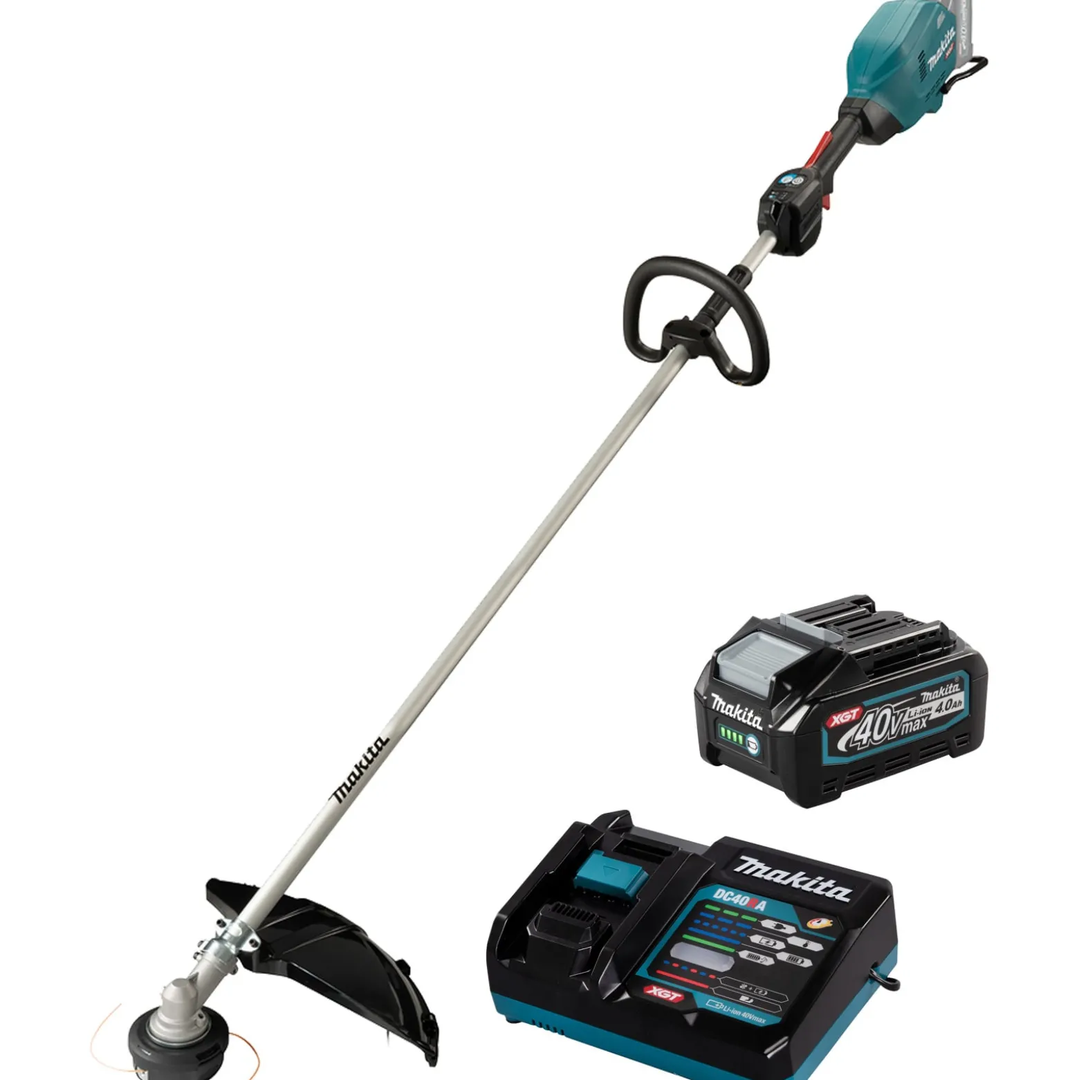 Makita UR007GM101 Akku-Freischneider 40V max. Rundgriff / 1x 4,0 Ah Akku + Ladegerät