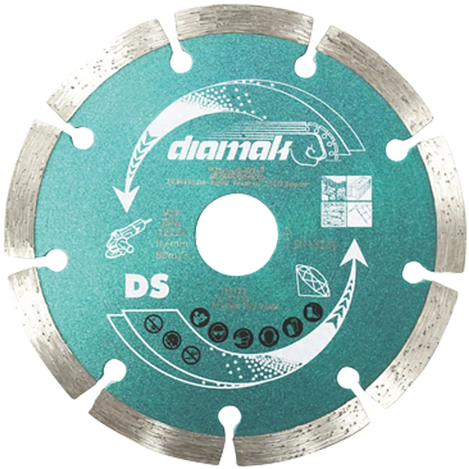 Makita 10x Diamantscheibe DIAMAK 125 mm - D-62169