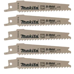Makita 5 x Recipro-Sägeblatt BIM 100/6Z- B-20432