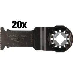 Makita 20x Tauchsägeblatt 32mm TMA051 - B-64858-20