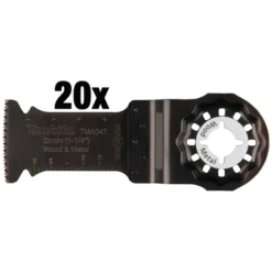 Makita 20x Tauchsägeblatt 28mm TMA047 - B-64814-20
