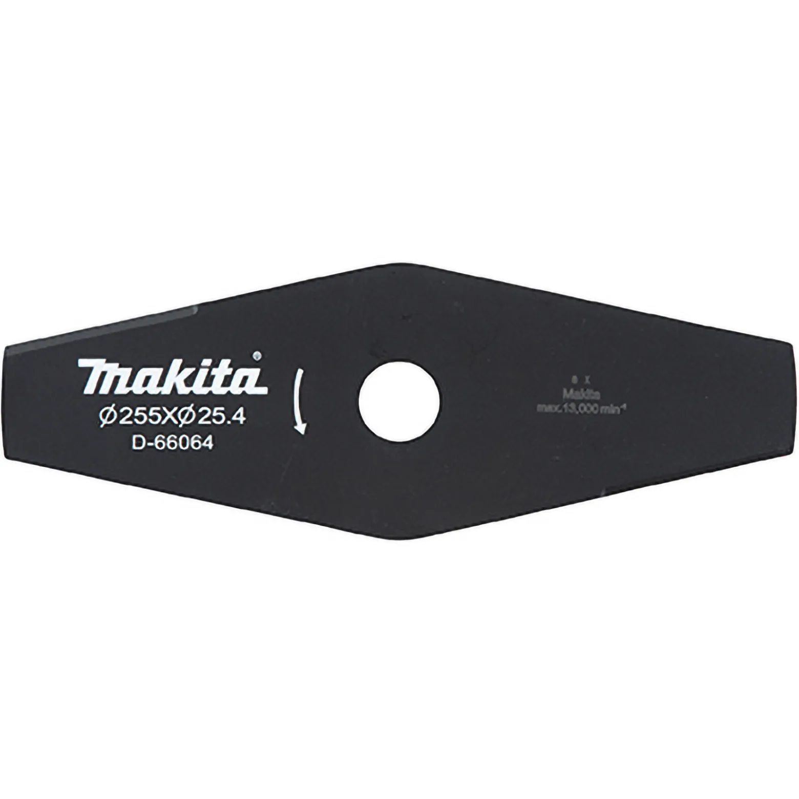 Makita 2-Zahn-Schlagmesser 255 x 25,4 mm für Freischneider - D-66064