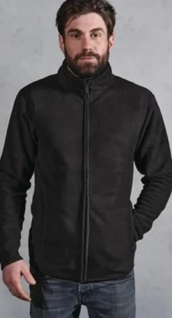 Men’s Double Fleece Jacket Gr.XL black PROMODORO