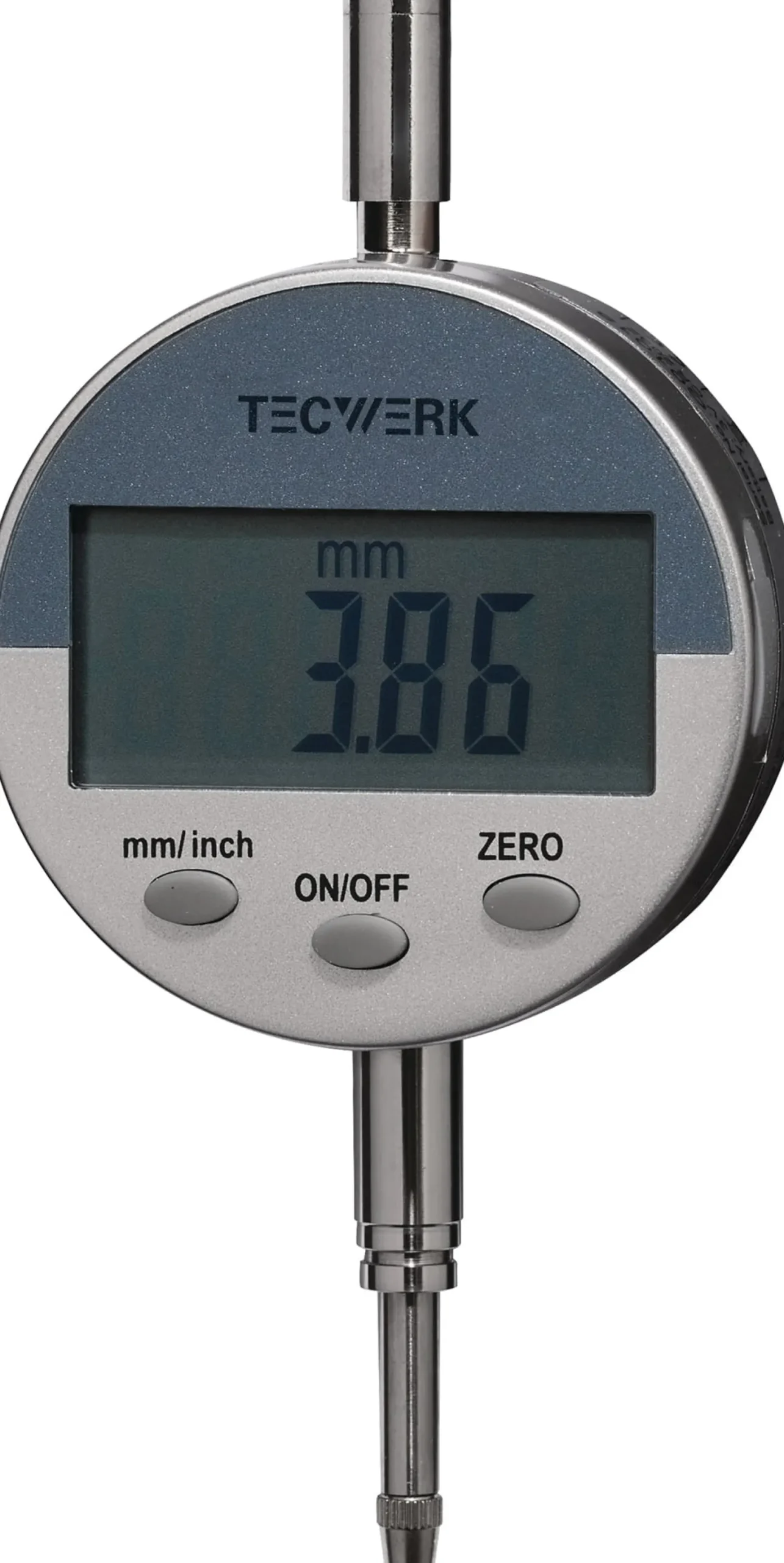 Messuhr 12,5mm Abl.mm 0,01 dig.TECWERK