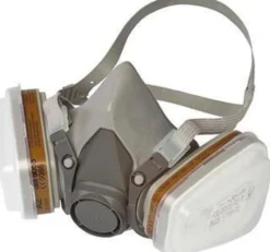 3M Halbmaske 6002C A2P2 Mehrweg inkl. Wechselfilter grau