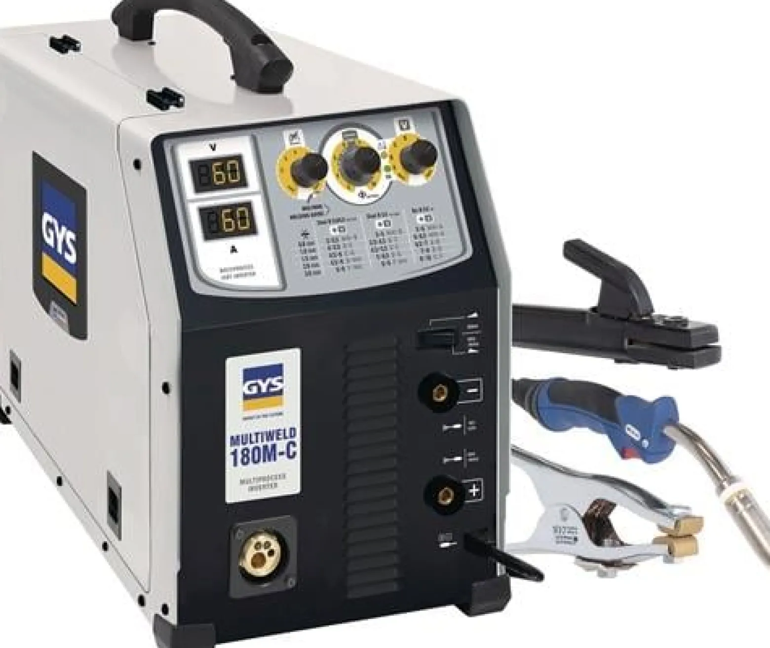 MIG/MAG-Schweißanlage MULTIWELD 180M-C m.Zub.30-180 A gasg.GYS