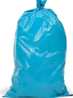Müllsack Premium Inhalt 70l Maße 575x1000mm Stärke 45µ PE blau TRANSPAK