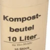 Müllsack 20+16x36cm Papier braun 10 St./Pack.