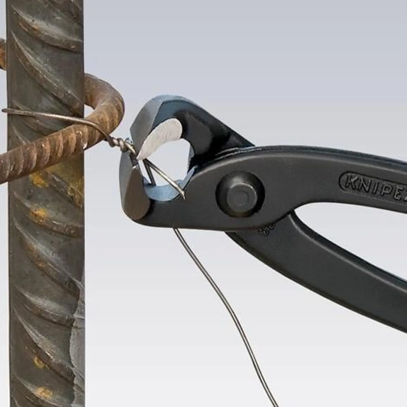 Monierzange L.220mm pol.schwarz atram.KNIPEX