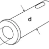Morsekonushülse f.Stahlhalterkopf B f.Wechselhalter MK4 AD 40mm TECWERK