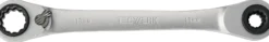 Multifunktionsknarrenringschlüssel 4in1 10/13/17/19mm 12-KT.L.220mm Z.72 TECWERK