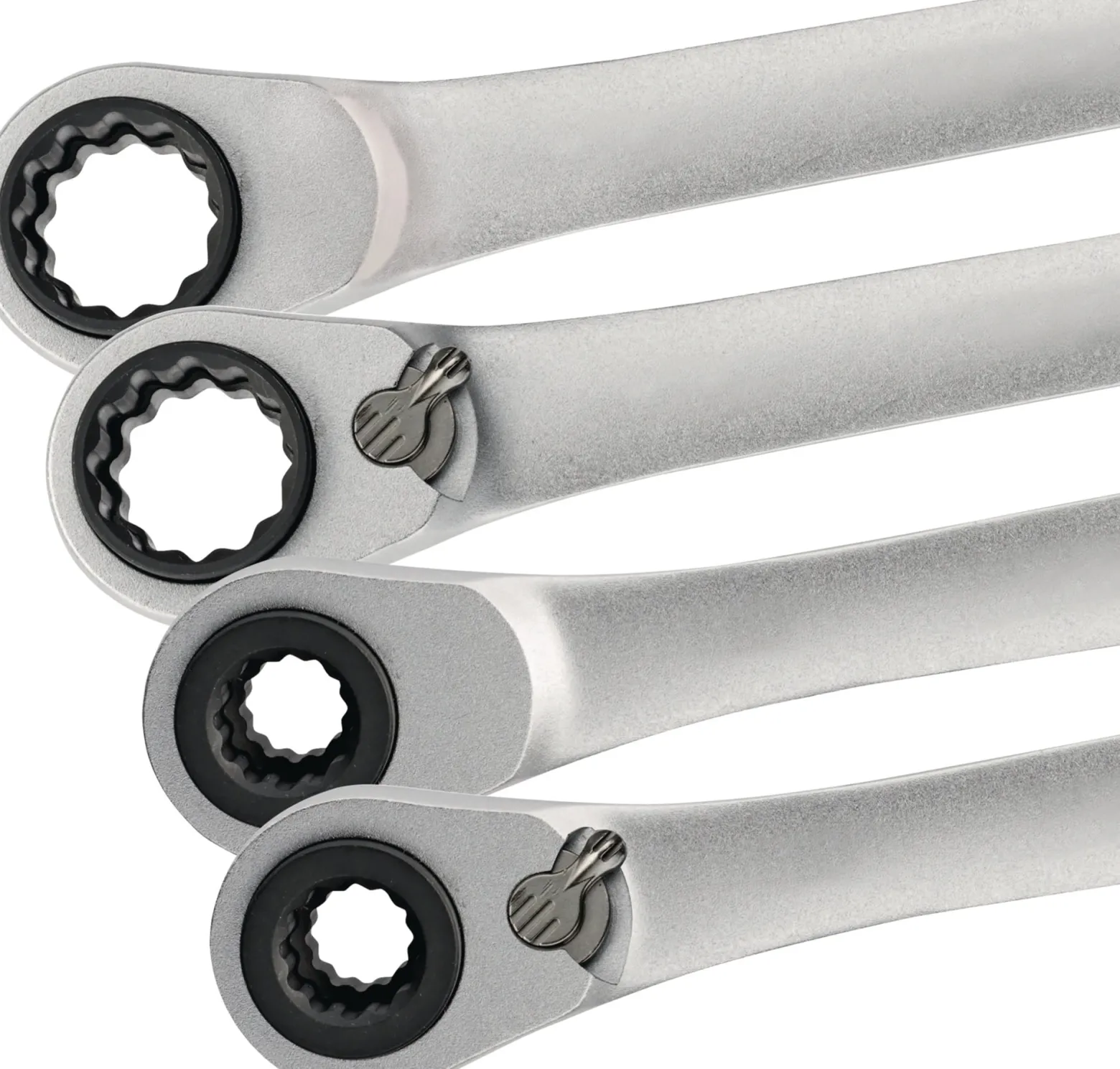 Multifunktionsknarrenringschlüssel 4in1 10/13/17/19mm 12-KT.L.220mm Z.72 TECWERK