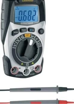 Multimeter Pocket XP 0,1 V-600 V AC/DC Phasenprüfer LASERLINER