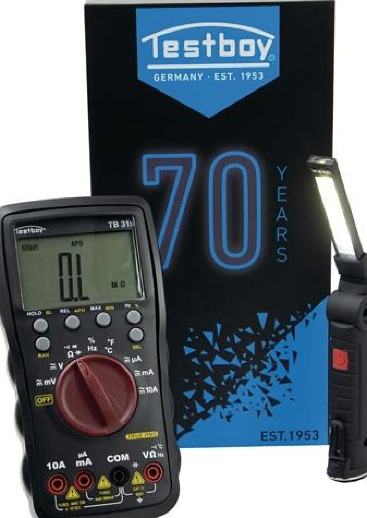 Multimeter TB 316 BLACK EDITION 600 mV-600 V AC,600 mV-600 V DC TRUE RMS TESTBOY