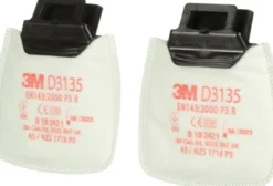 3M 2x Rundpartikelfilter D3135 EN143:2000/A1:2006 P3R - 7100197284