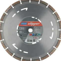 NORTON CLIPPER Diamanttrennscheibe 4x4 Explorer D.350mm Bohr.20mm 3,2mm 12mm - 70184602091