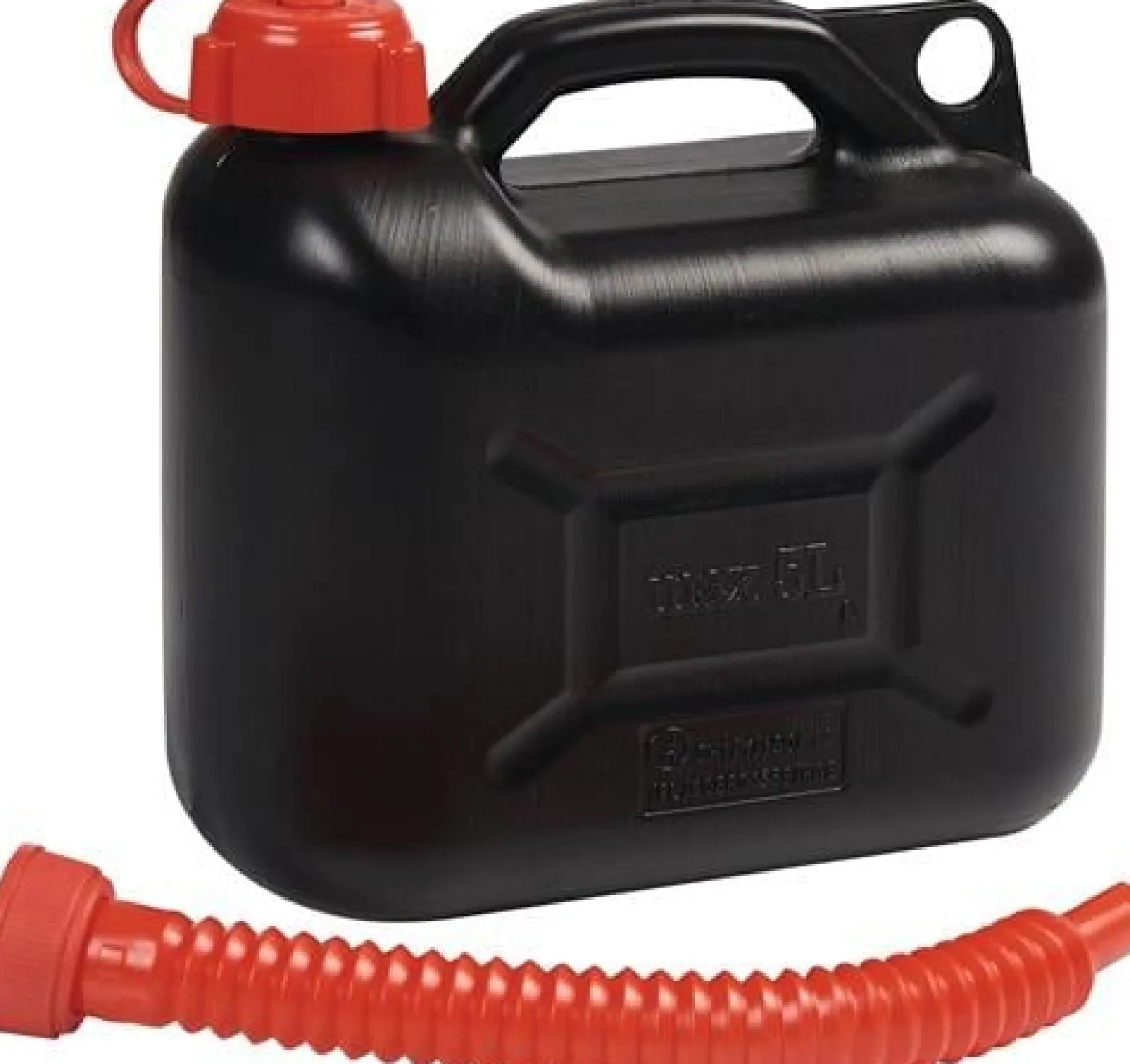 NOW Transportkraftstoffkanister Inh.5l schwarz HD-PE L265xB135xH270mm - 4000819002