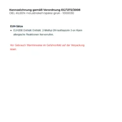 OEL-KLEEN Industriekehrspäne grün - 1000030