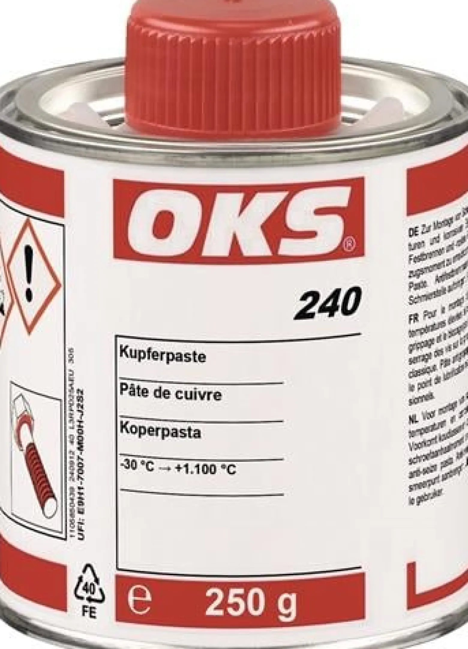 OKS Antifestbrennpaste (Kupferpaste) 240 Pinseldose 250 g - 1105850439