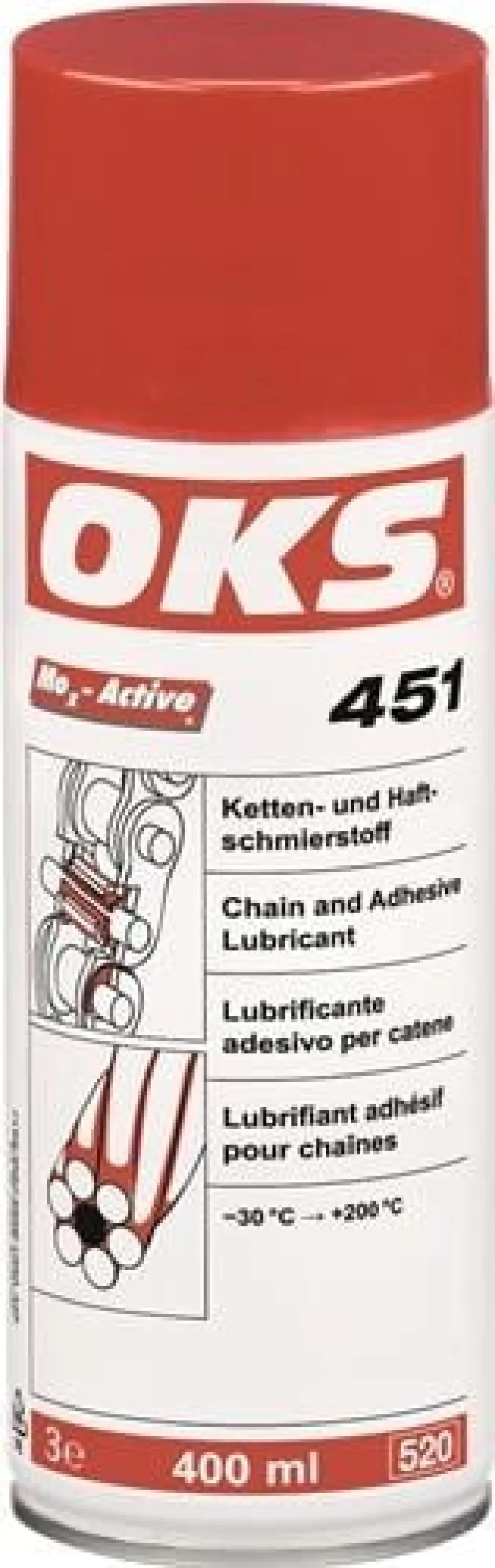 OKS Ketten-/Haftschmierstoff 451 400 ml - 1123140178