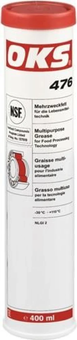 OKS Mehrzweckfett für Lebensmitteltechnik 476 400 ml weiß - 1136780418