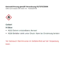 OKS Schneidöl 391 400 ml - 1123020178